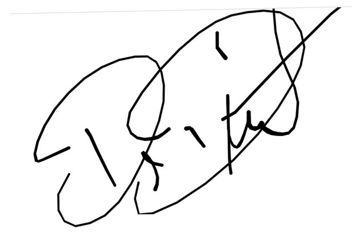 Dr. Dirt's signature